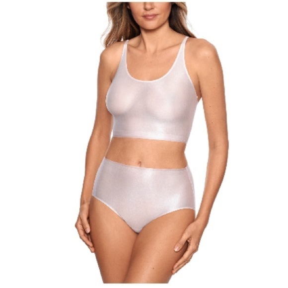 New Miraclesuit Women's Body Glow
Light Shaping Bralette 2427 Rose
Bisqu… - Picture 2 of 10